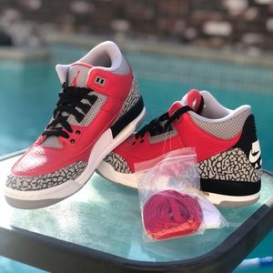 Red Cement 3s